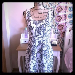 Flowered print dress